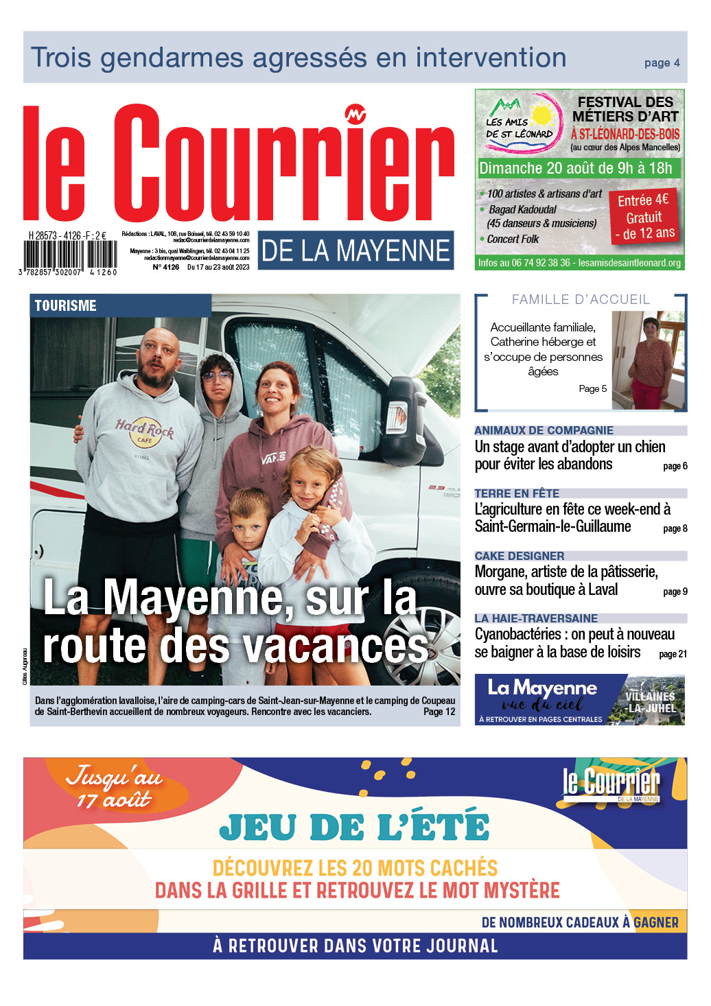 Tourisme : la Mayenne, sur la route des vacances
